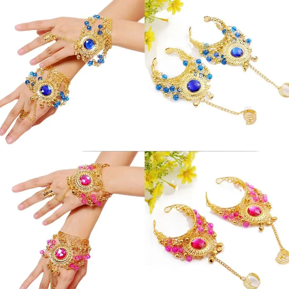 Jewelry Bracelet Bead Tribal Ring Indian Dance Dance Accessories Belly Dance Costumes Diamond Bracelet Performance Accessories