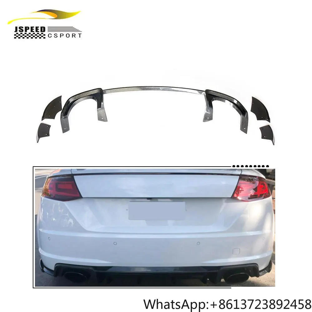 

For Audi TT RS Carbon Fiber Rear Diffuser 2016-2018