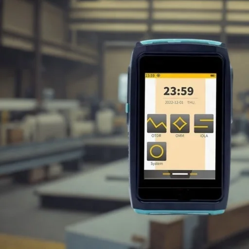 Mini Handheld OTDR fiber optic tester 6 in 1 optical time-domain reflectometer ZS1000 80km with function VFL IOLA OPM OLS