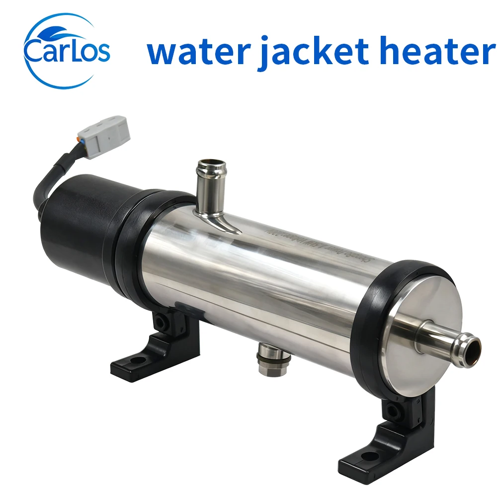 Diesel Generator Water Jacket Heater Self Circulating 1500W/2000W/3000W 120V/240V Stainless Steel Electric Engine Preheater
