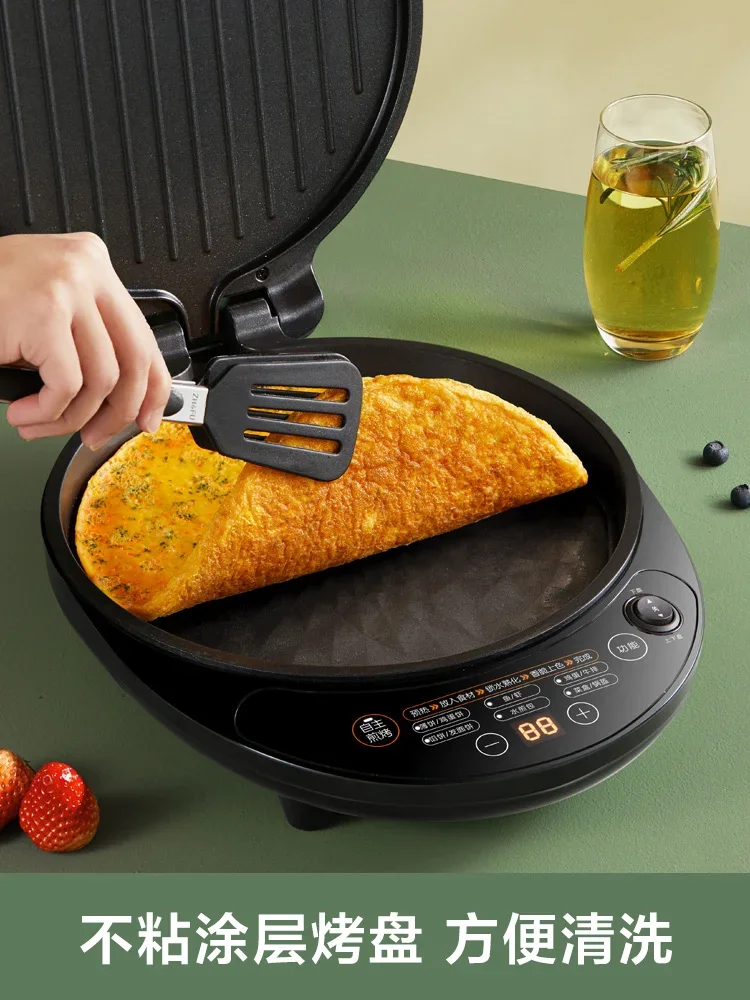 Electric pancake pan household double-sided heating increased deepening baking pancake cooking frying waffles pancake pan