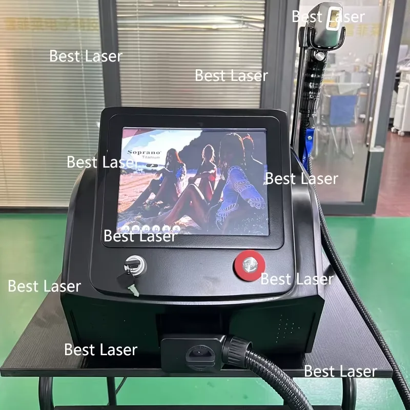 3500W High Quality 808 Diode Laser Hair Remov 3 Wavelength 755nm 808nm 1064nm Diode Permanent Laser Hair Remo， Beauty Shop