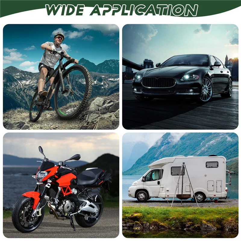 

A23E-Tire Pressure Gauge - (0-60 PSI) Heavy Duty, Accurate With Glow Dial, Low - High Air Pressure Gauge