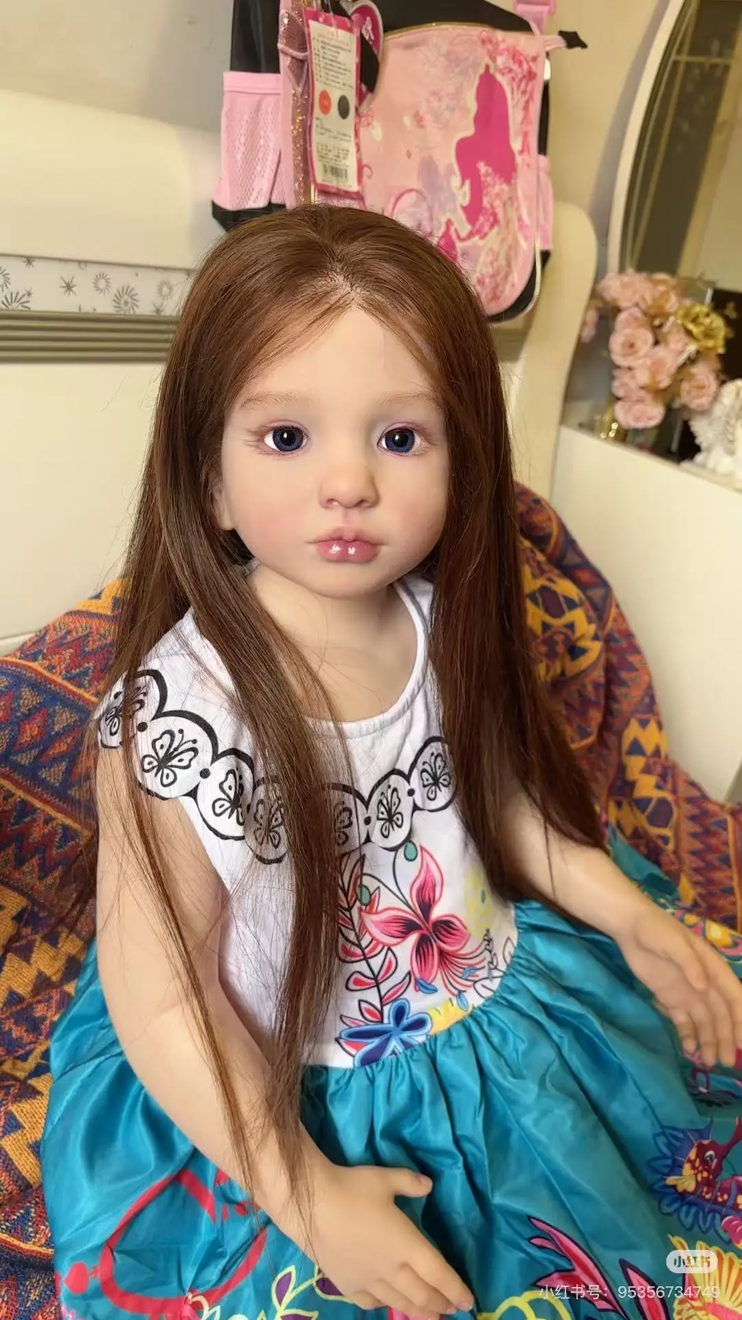 

SINO-BB Reborn Doll Big Girl 42inch Aloenka All Real Photos Hand Detailed Painted Completed