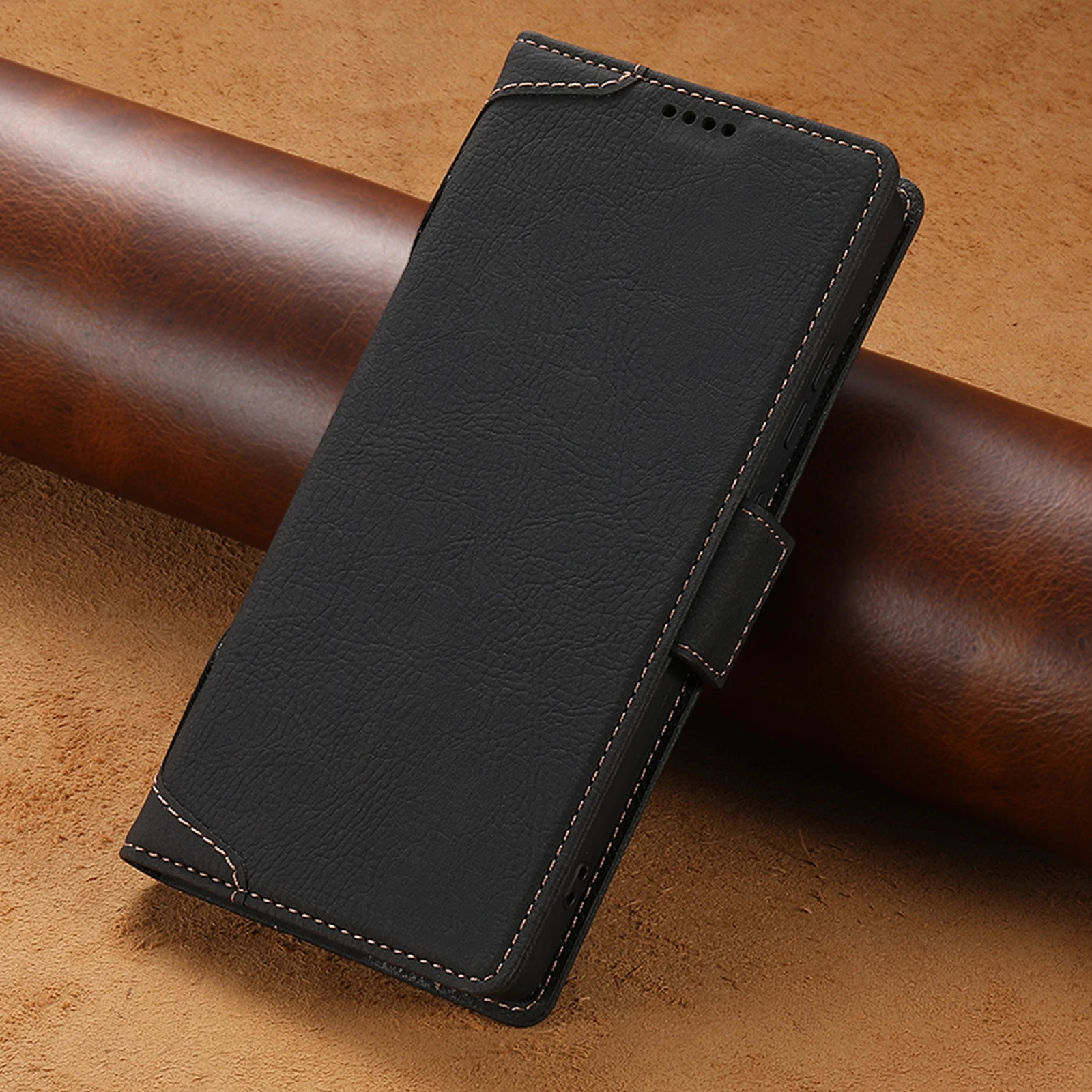 

Magnetic PU Leather Flip Wallet Stand Case for Samsung Galaxy S26 Ultra Shockproof All-Inclusive