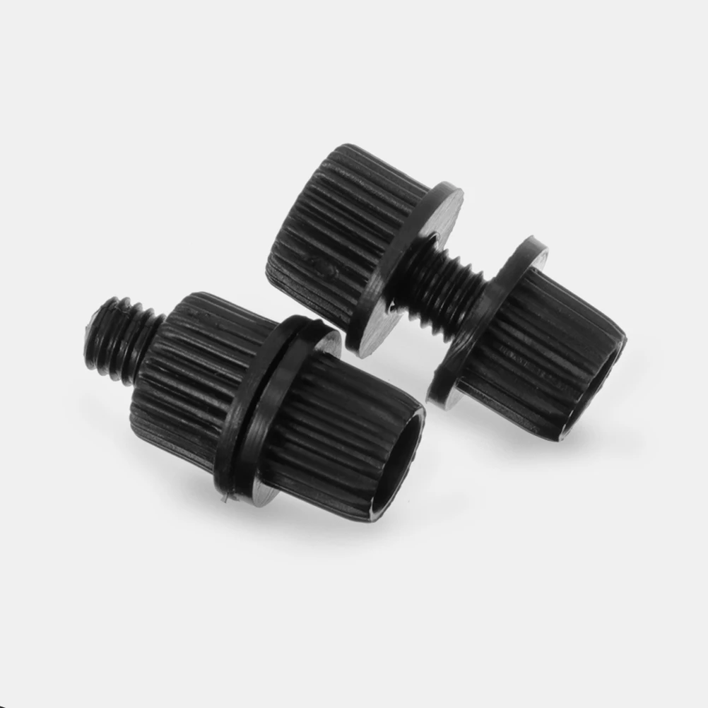 

8 Pcs Anti-rust Screws Car License Plate Bolt Front Nylon Number and Caps Bolts Fastenings Fastener