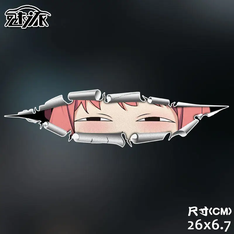 Spy Playhouse Ania Anime Scratch Block Reflective Motorcycle Car Sticker Glass Sticker Behind Door