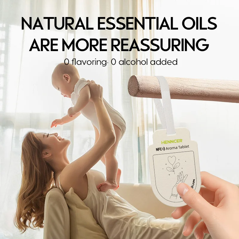 Sentuh Tag NFC Aromaterapi yang Diaktifkan – Aroma Tahan Lama dengan Akses Kutipan Motivasi |   Ramping & Ramah Lingkungan