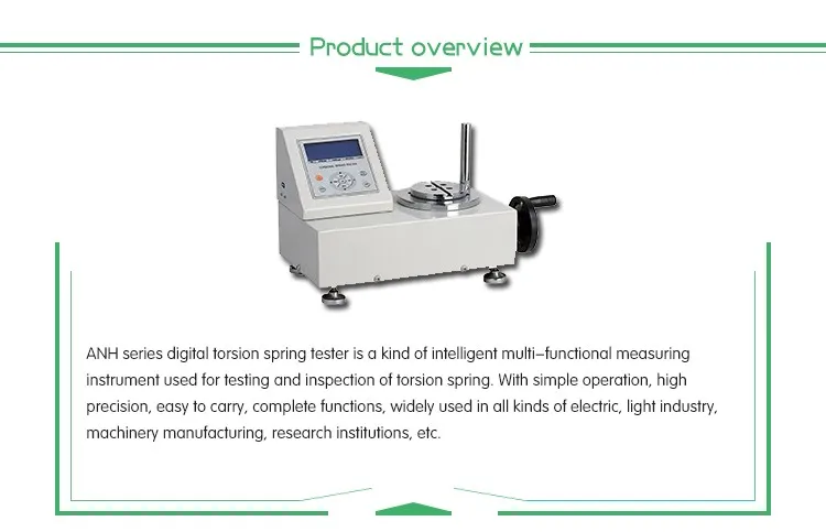 

Manual Torsion Spring Load Testing Machine Check Spring Force Testing Equipment for Engineering And Manufacturing