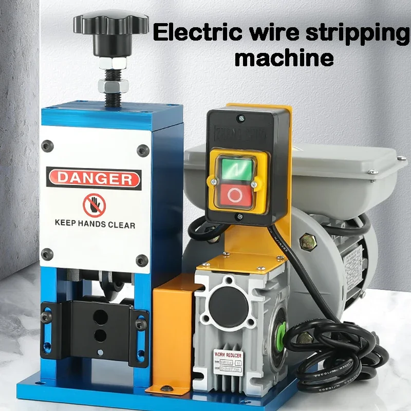 

Automatic Electric 1-25mm Wire Peeling Machine Wire Stripper Adjustable Cable Stripping Machine Waste Copper Wire Recycling