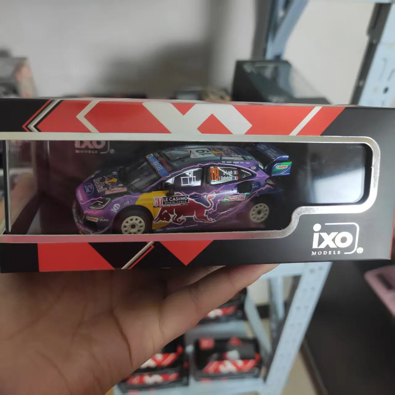 

Литая под давлением модель автомобиля из сплава IXO в масштабе 1/43 UNDAI ELANTBA N TCR98 2023.