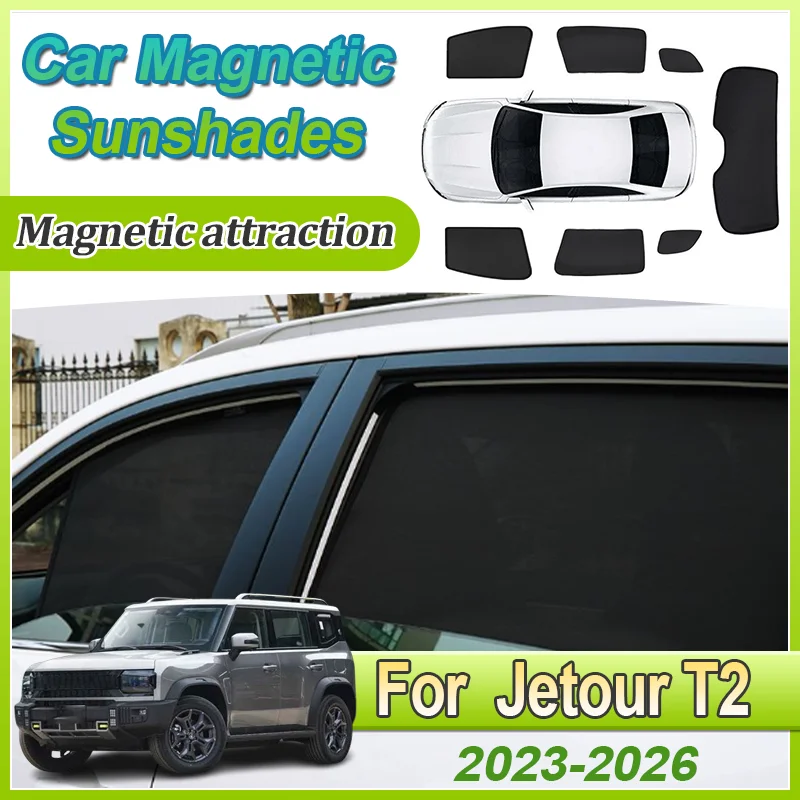 

Аксессуары для Jetour T2 2026: Солнцезащитный козырек-шторка для лобового стекла (модели 2023-2025) для защиты от солнца и обеспечения приватности