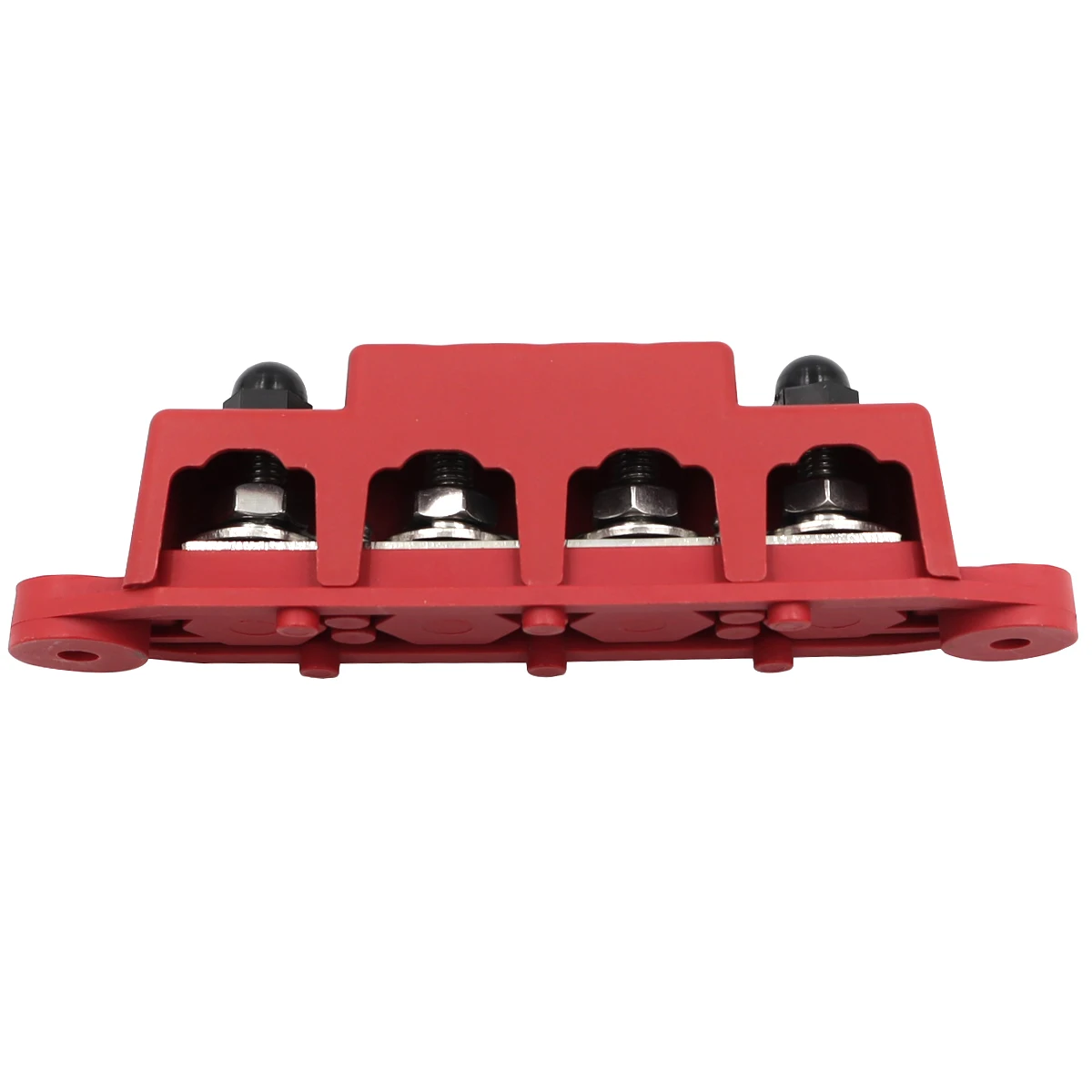 Dc 48v 250a 4 bloco terminal studs powerterminal barramento M8 M10 Fiação de Alta Corrente Stud Bateria Bloco de Junção para RV Carro Navio