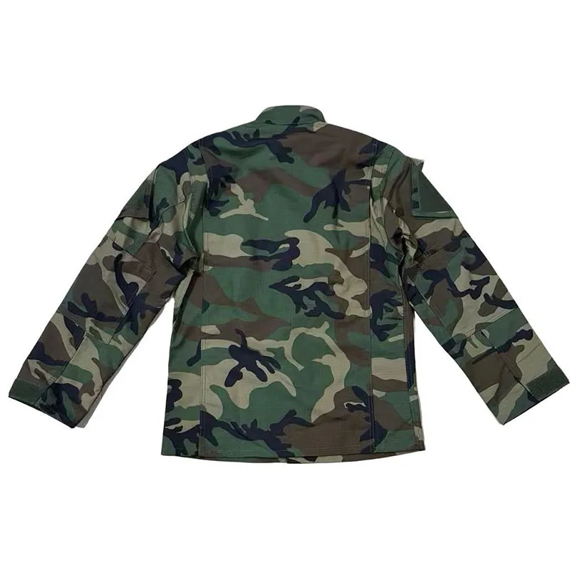 Deutschland Camouflage Dschungel Trainingsuniform ACU Feldanzug Flecktarn Dschungel Spot Set für Männer, Feldtraining Anzug Kampf ACU Set – Detail 27