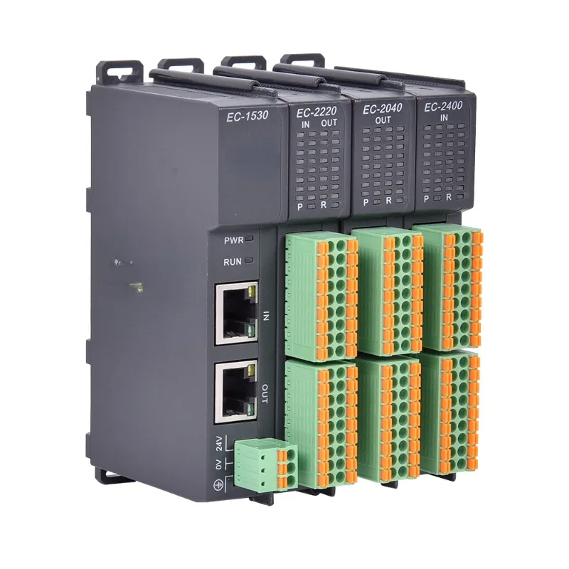 

Power Main Module EtherCAT Sliced Slave Module 32 Channel PLC Digital I/O IO Module Housing