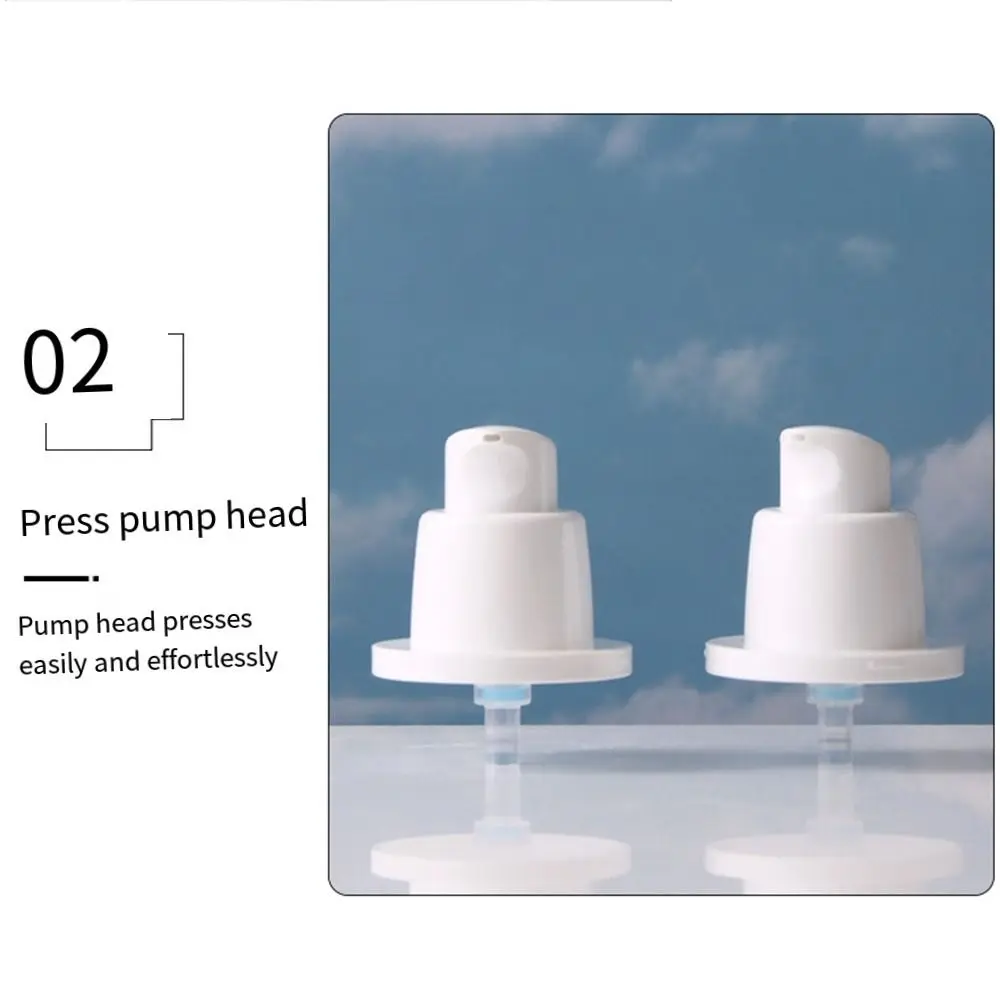 Portable Refillable Bottles Cosmetic Container For Liquid Foundation 20-120ml Frosted Glass Lotion Pump Bottle Press Dispenser