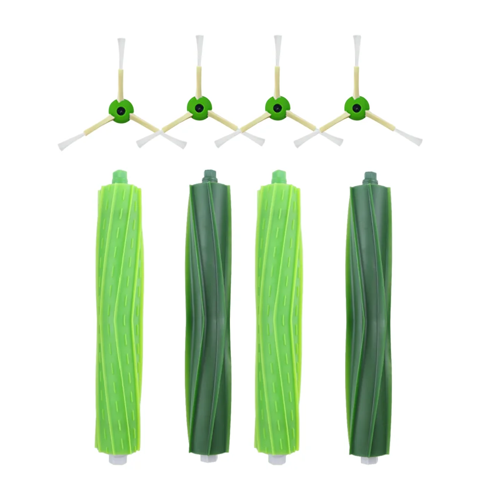Applicable to IRobot Roomba Sweeping Robot Accessories E I J Series, E5 E6 I7 I1 I2 I3 I4 I8 Main Brush Rubber Edge Brush