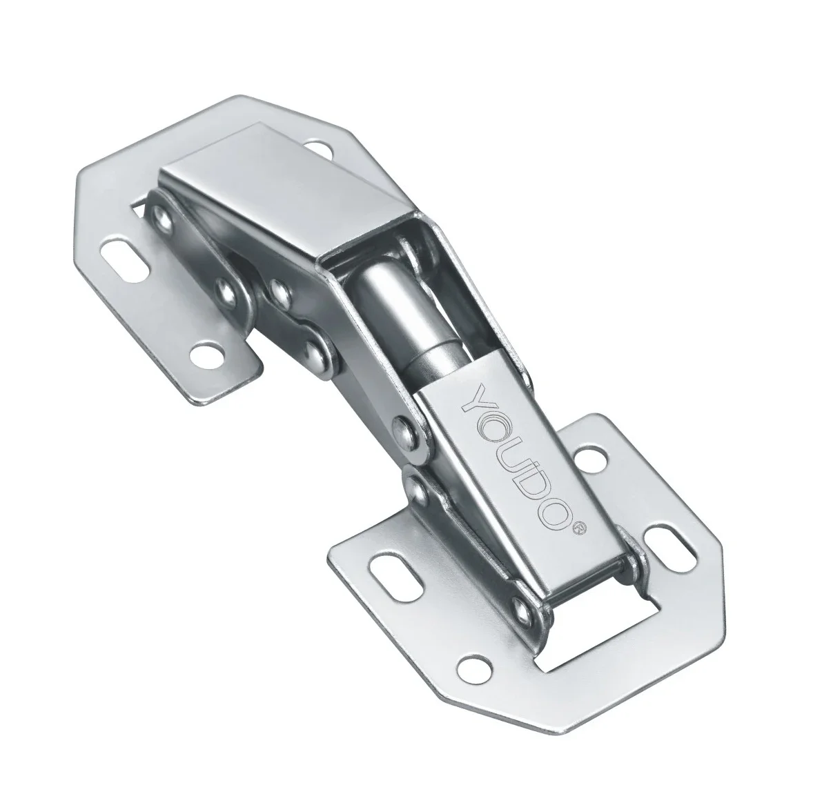 

YOUDO Factory Screw-in Type Furniture Hardware Kitchen Cabinet No Need Drilling Hole Bridge Hinge Frog Hinge