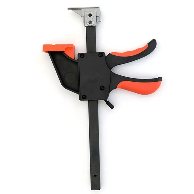 

LIKE WISH Track Quick Clamps - Secure And Fast Clamping For Track-Saw Tracks, Push-Button Fast Release, Table Saw Quality Cut