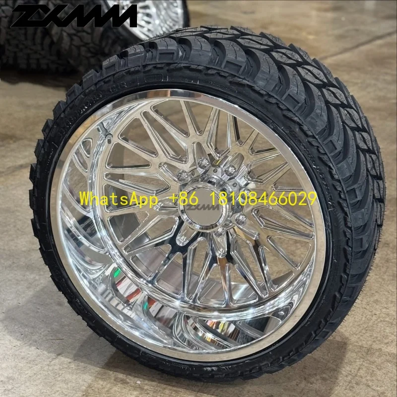 

ZXMM Custom Deep Dish Truck Wheel ged Wheel d F250 Ram1500 Silverado 8x170 8x180 8x165.1 6x139.7 8x200
