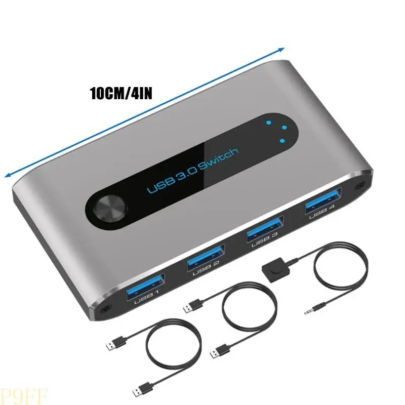 CS1W Eficiente Switch USB CIMPLAÇÃO 2 COMPUTADORES Compartilhe 4 USB3.0 Porta USB Seletor