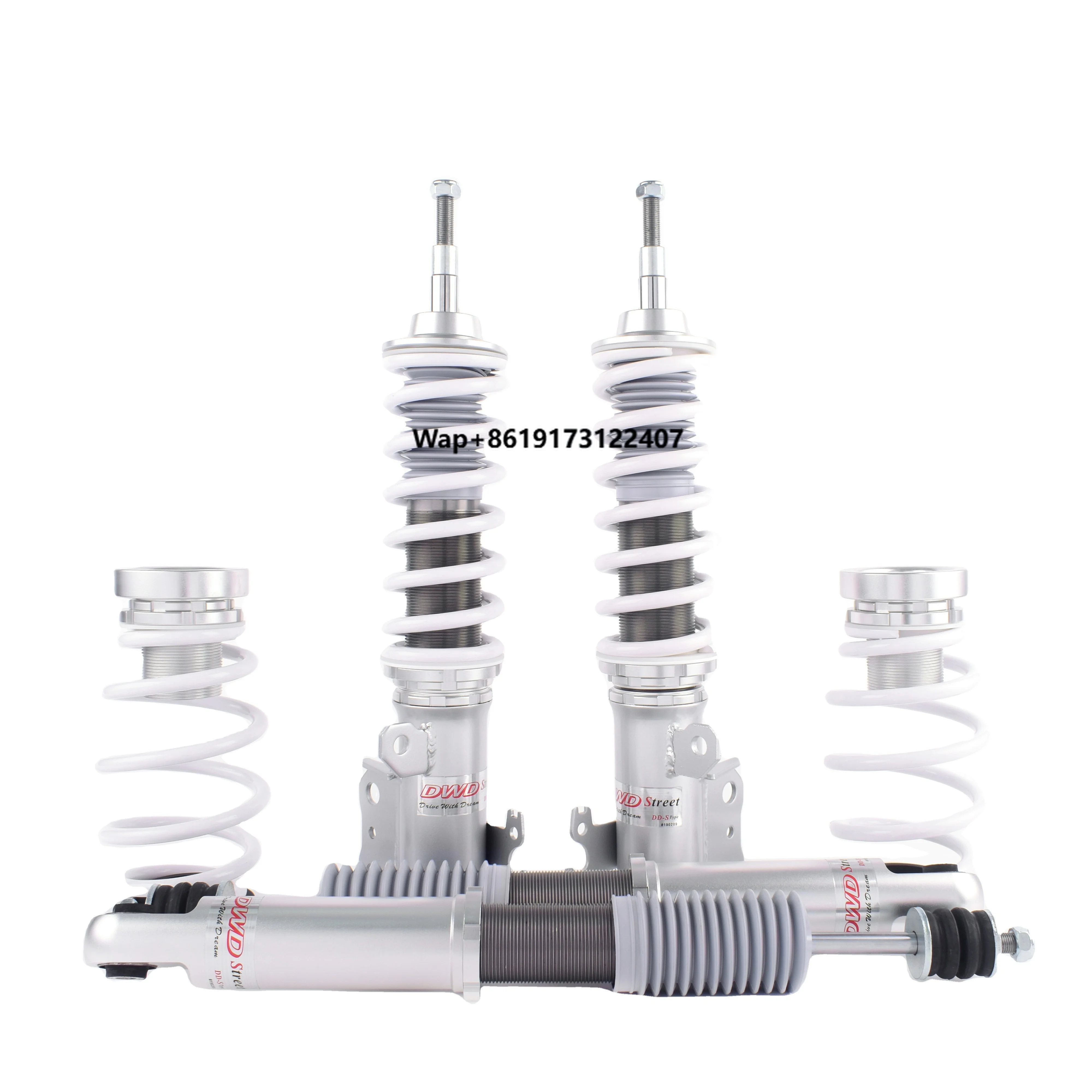 قطع غيار السيارات 32 خطوة قابلة للتعديل أحادية أنبوب كويلوفر أداء امتصاص الصدمات ل C NHP10 2012-2019 TYT076 #1