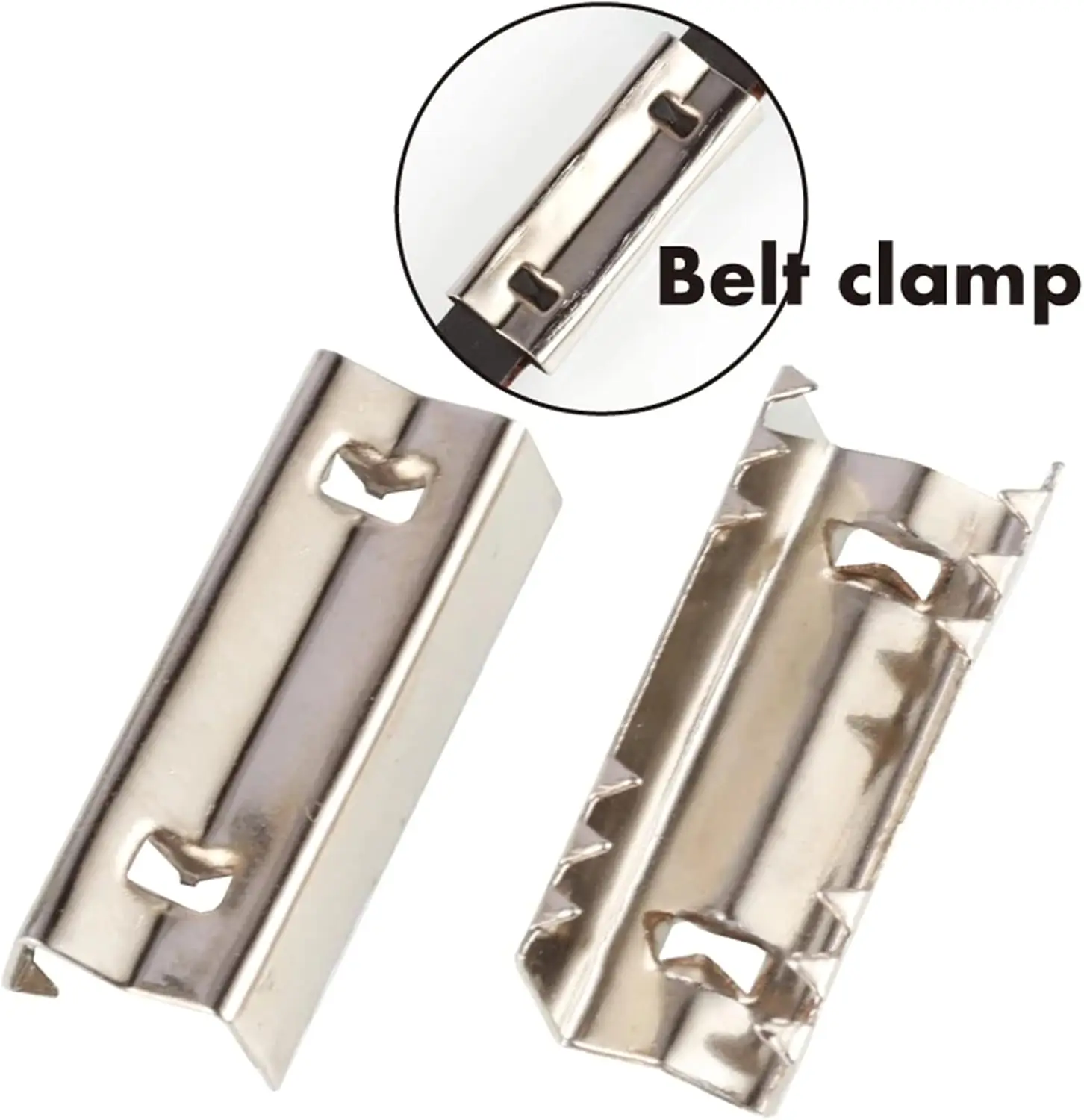 Creality GT2 Open Belt Clip for 3D Printers - alternate angle