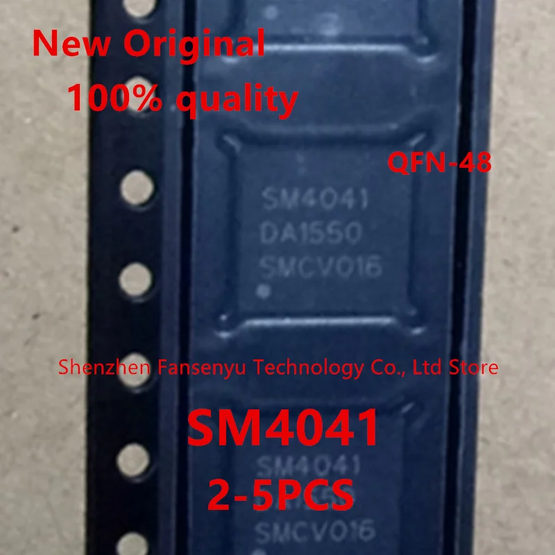 (2-5piece) 100% New SM4041 QFN-48 Chipset