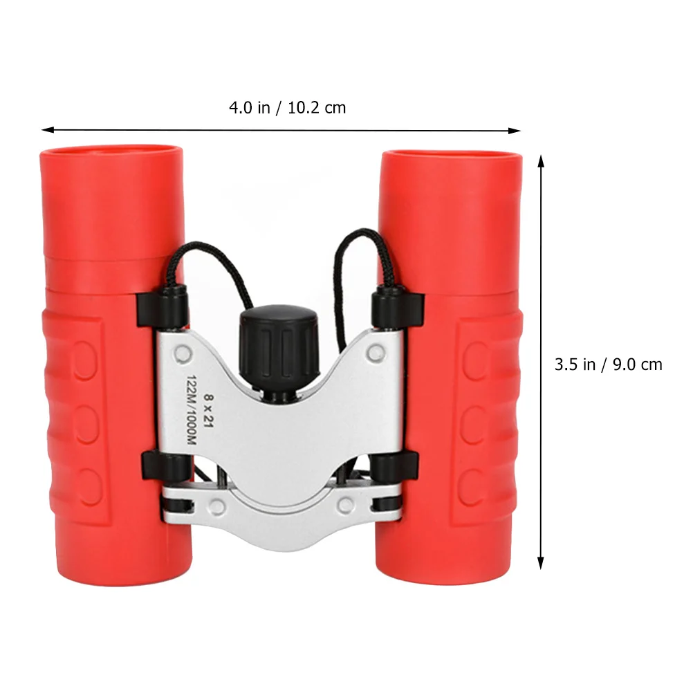 1 pçs crianças portátil de alta definição crianças ao ar livre mini educação telescópio ajustável amplo campo visão