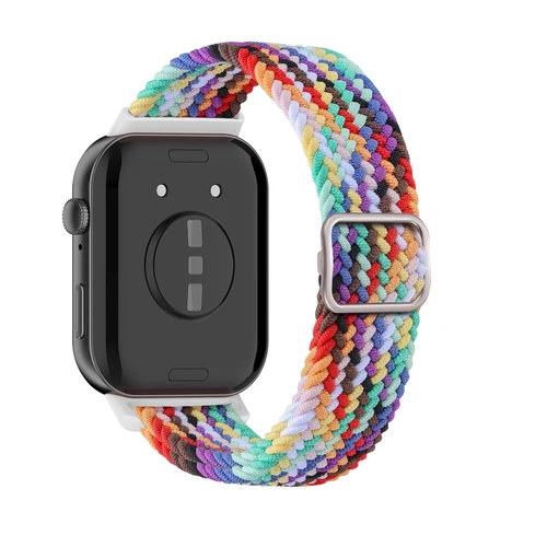 Imagen 2 del producto Correa trenzada Solo Loop para Huawei watch Fit 3 4, accesorios, pulsera deportiva ajustable de repuesto, correa huawei fit3 4 pro