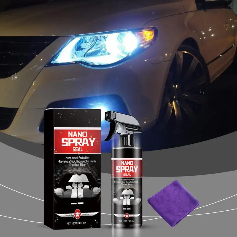 

Spray Coating Agent Ceramic Car Auto Detailing Kit Quick Car Coating Wax With Towel Coating Spray For Auto Car Detail Glass