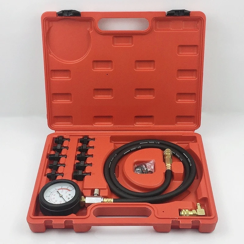 Hydraulic Pressure Test Gauge Auto Diagnostic Measuring Instrument Vehicle Repair Hardware Accessory