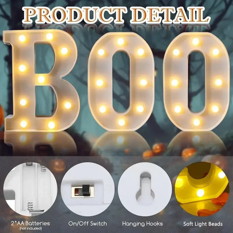 21.8 سنتيمتر الأبيض LED رسالة وأرقام أضواء ليلية ، أضواء الديكور بالبطارية ، أضواء الجدار لحفل الزفاف ، عيد ميلاد ، حفلة ، عيد الميلاد