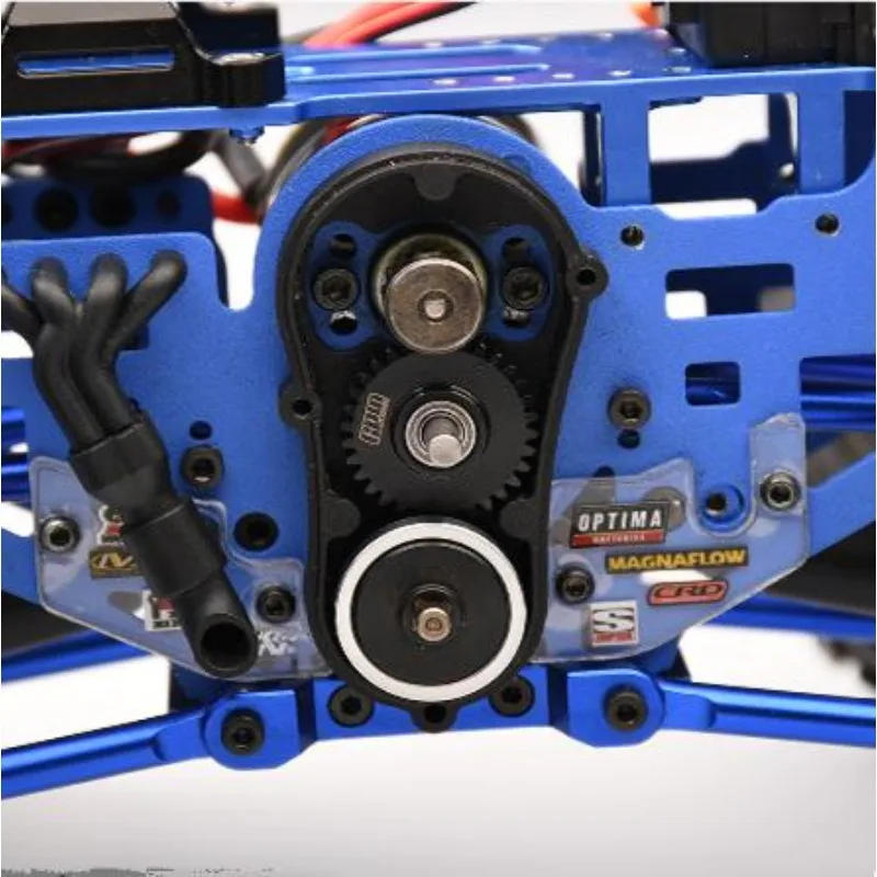 LOSI 1/18 Mini LMT 40Cr ensemble d'engrenages de Transmission en acier Idel et engrenage d'entraînement d'écrasement-mise à niveau robuste pour frein/train de transmission sans brosse