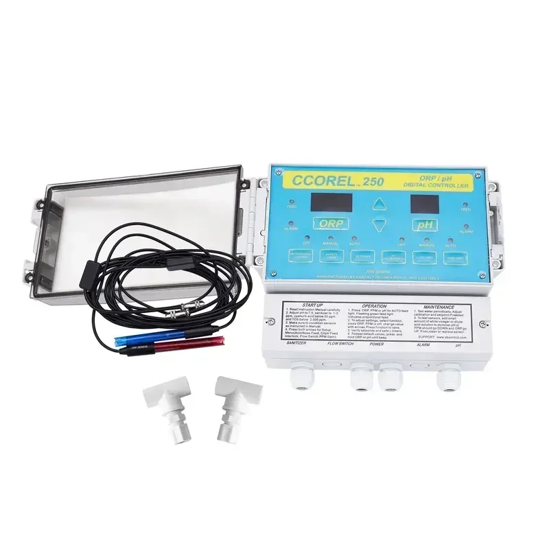 

NEW Swimming Pool Automatic Water Quality Monitor Measurement PH / ORP Sensor Analyzer Control System