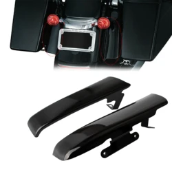 Motorcycle Rear Fender Saddlebag Filler Panels Strips Fit For Harley Touring CVO Electra Glide Ultra Classic Road King 2014-2021