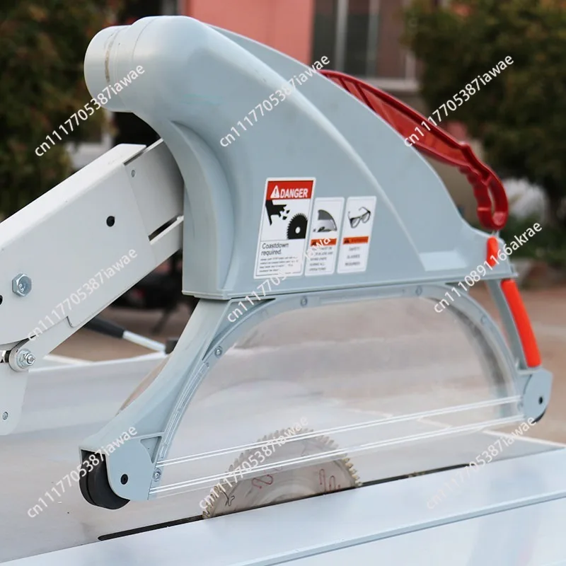 Precision panel saw vacuum cover Push table saw dust cover Bracket support Woodworking machinery parts dust cover