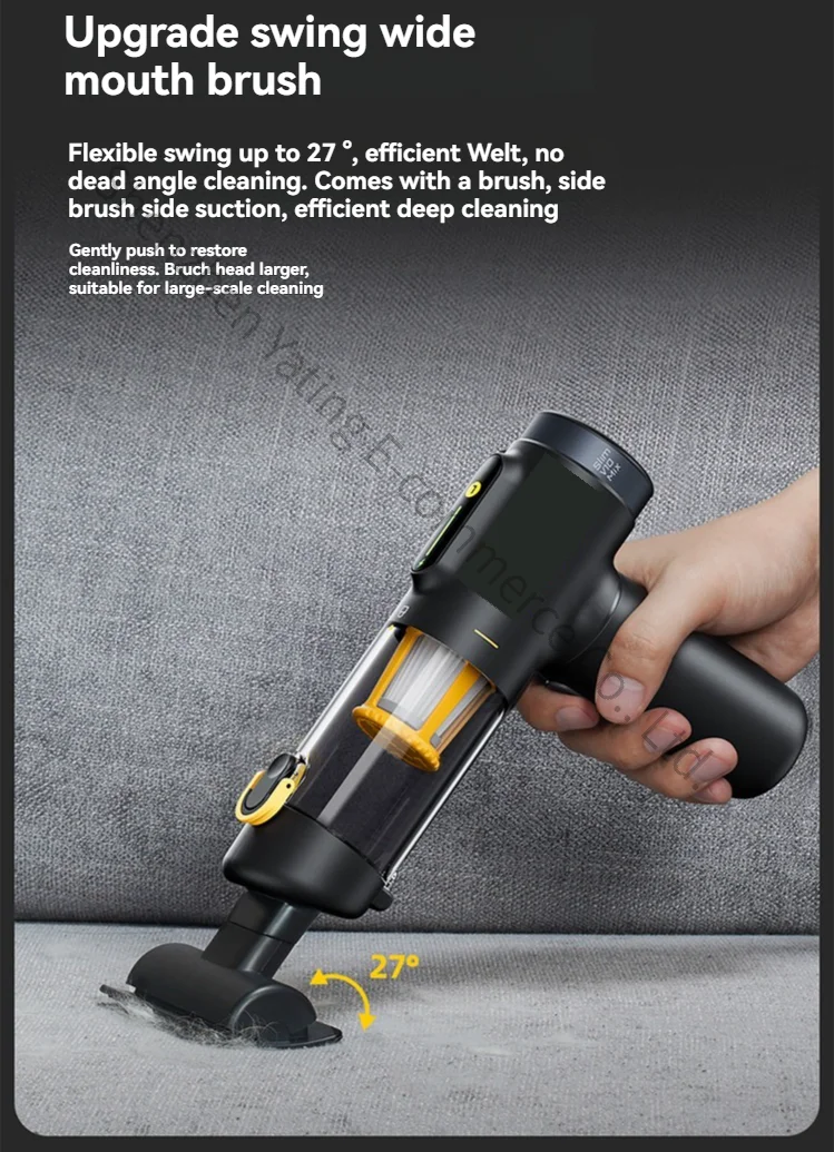 Car Vacuum Cleaner Car Household Large Suction Pet Small Handheld Portable