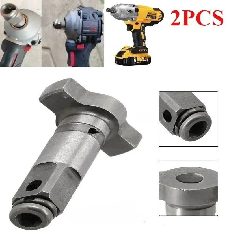 2Pcs Dual Use Impact Wrench Spindle Anvil Shaft Replacement for DCF887 885 886 787 835 PDSSAP 20-Li B3 Screwdriver Modification