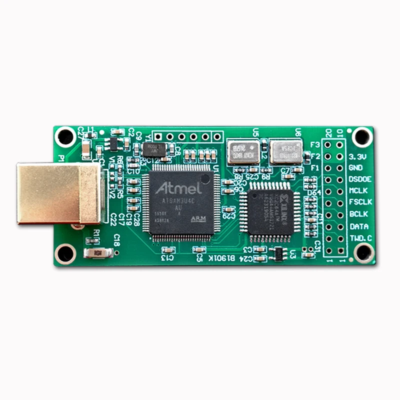 USB same solution, IIS digital Italian Amanero interface can be paired with I2S input decoding board, PCM DSD