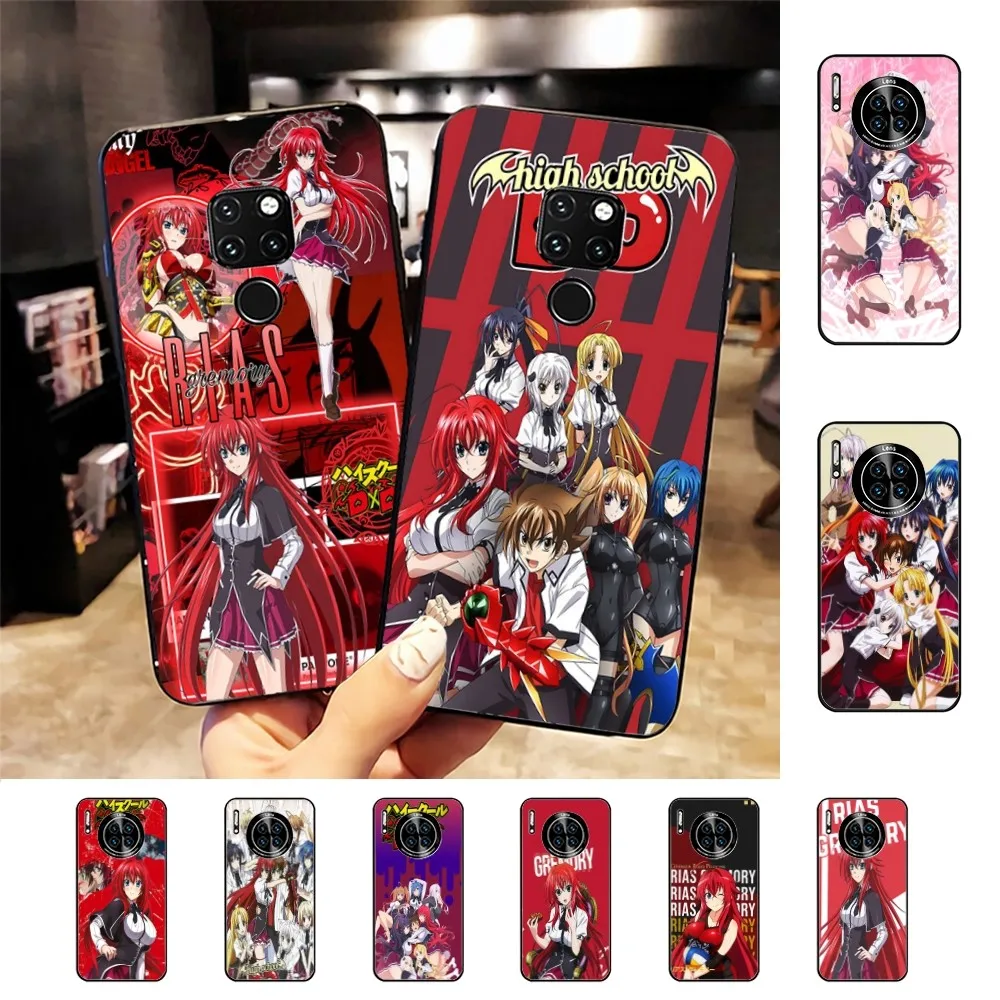 H-High S-School DxD Rias Gremory Phone Case For Huawei Mate 10 20 30 40 50 Lite Pro Nova 3 3i 5 6 SE 7 Pro 7SE