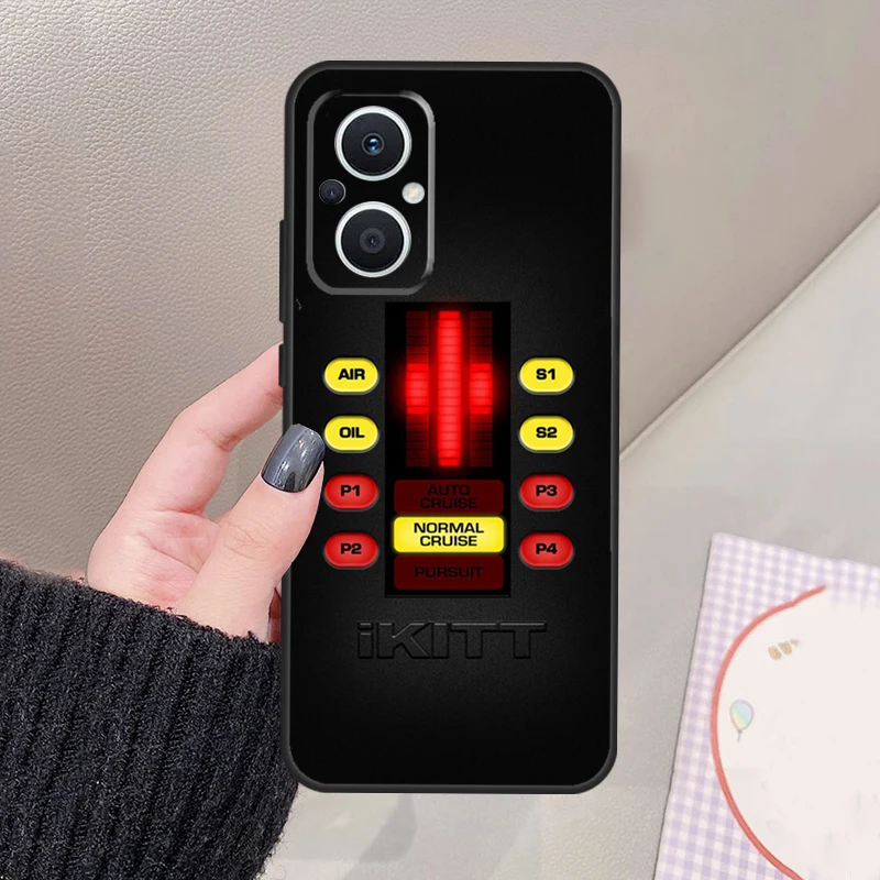Knight Rider KITT Car Funda For OPPO Reno 10 11 12 13 14 Pro 8 7 Lite 11F 13F 14F 15F OPPO Find X8 X6 X9 Pro Case - view 4