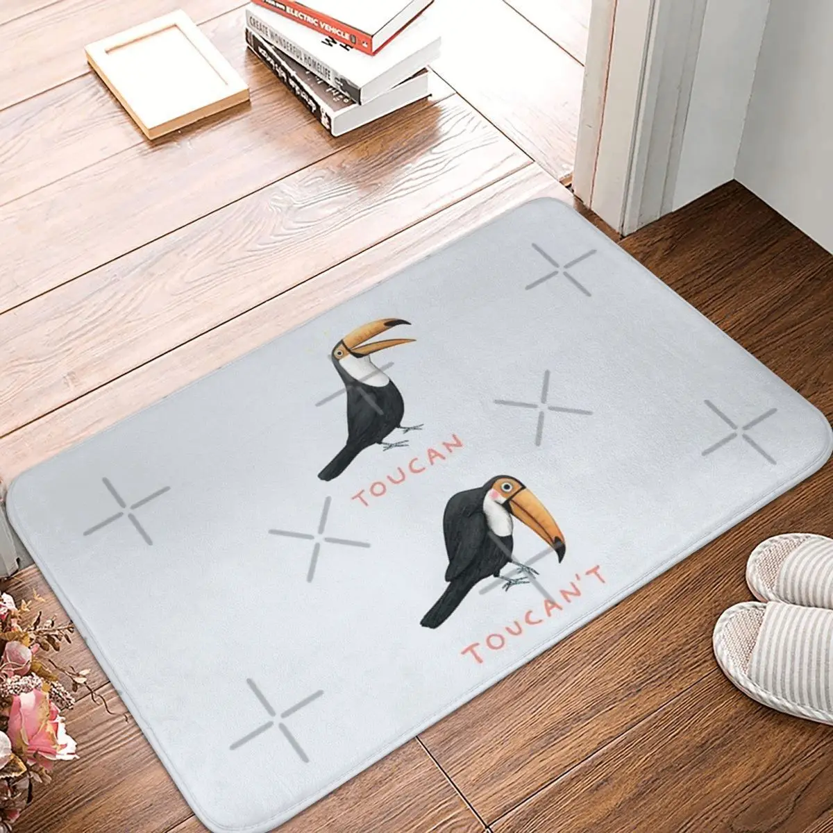 

Toucan Toucan't 40x60cm Carpet Polyester Floor Mats Cute Style Bathroom Everyday