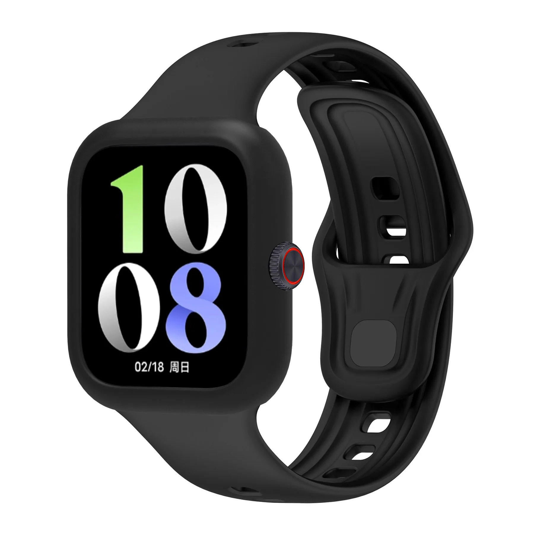 Silicone Strap+Protective Case For Vivo Watch GT/IQOO Watch GT Smart Watch Band