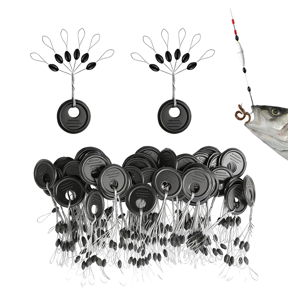 Topes de goma para pesca, ovalados y cilíndricos, para señuelos flotantes y plomos, para pesca de lubina/carpas/pesca marina, topes de peso para Texas Rig, 150-600 unidades