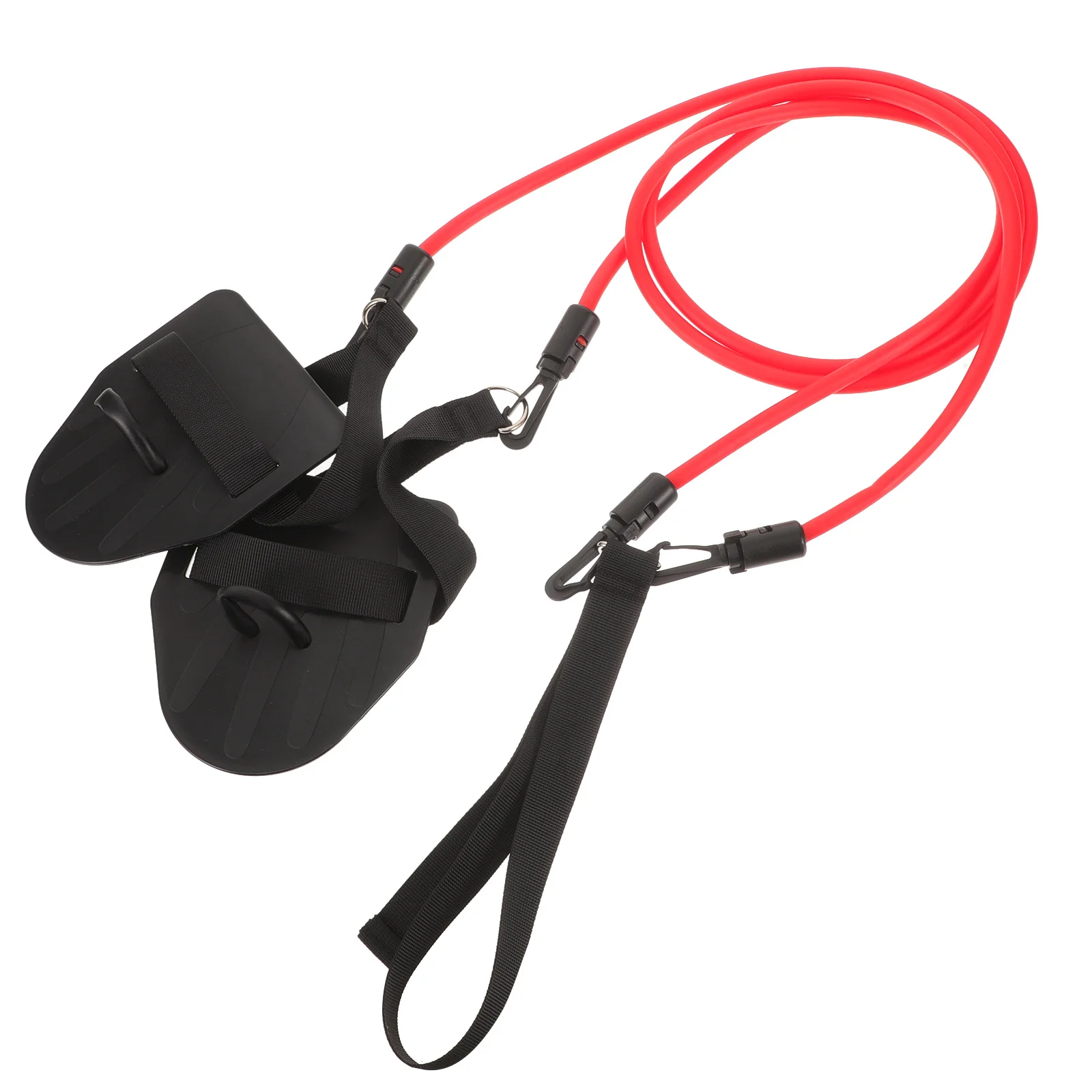 حبل مقاومة لمجداف اليد للتدريب، حزام بنجي مرن متين، معدات تدريب حمام السباحة، شريط مقاومة للسباحة، مدرب السباحة #6