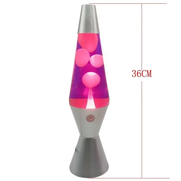 Modern European X-Men Wolverine Lava Lamp Creative Volcano Conical Bottle Wax Aluminum Body Jellyfish Night Use