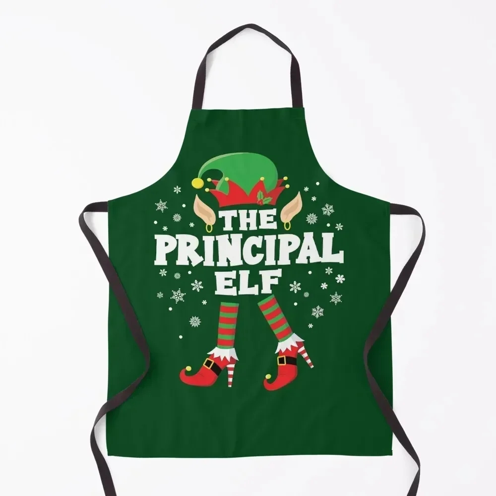 

Principal Elf Apron kitchen item men's barbecue For Cooking For Hairdresser Apron