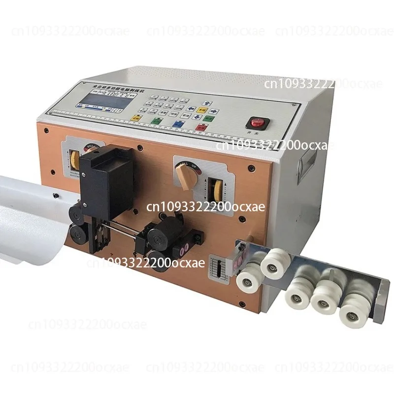 

Automatic Wire Stripping Machine Electronic Wire 220 Wire Cutting Machine Automatic Computer Stripping Machine