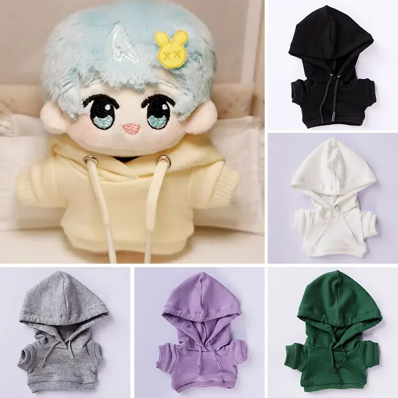 Baby clothes 10cm15cm20cm cotton doll hoodie with 20cm doll clothes doll accessories